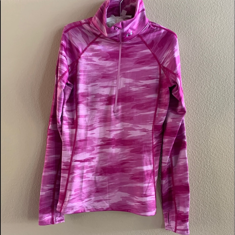 Under Armour Camouflage Pink Hoodie Sz M